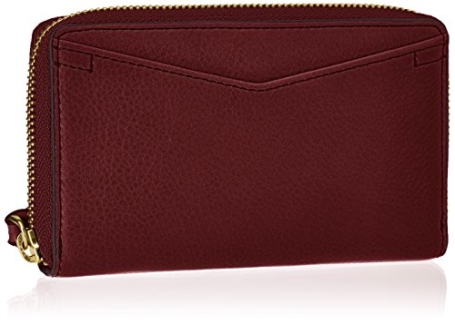 Fossil Caroline - Portafogli Donna, Rot