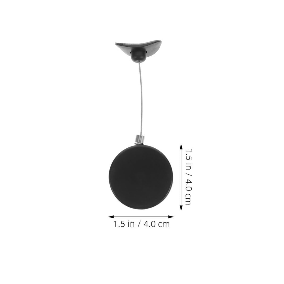 DOITOOL 2Pcs Retractable Security Cable Lock Automatic Telescopic with High Strength Lost Design for Devices Compact and Portable for Travel and Daily Use