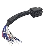 94Pin Auto Wasserdichte Elektronische Stecker Kabelbaum Computer-Board ECU 60Pin Stecker Volle Linie Buchse Kompatibel Mit EDC17