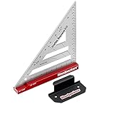 Woodpeckers Stainless Steel Delve Squares, 6 Inch Square With Rack It Mounting Kit, Precision...