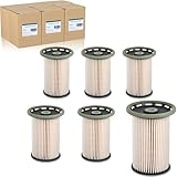 FOCUSFILTER PU8007 OEM Grade Fuel Filter, fits Cayenne 3.0L V6 2013-2016, VW Touareg TDI 11-16