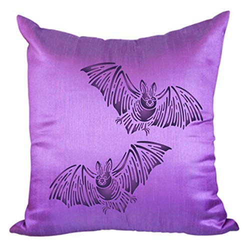Flying Bat Stencil, 26.5 x 16.5 cm (L), Scary Halloween Vampire Bat Stencils for Painting Template - Image 2
