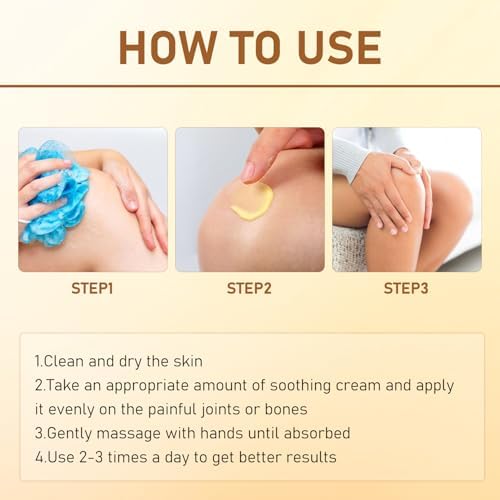 Faneswalk 2PCS Bee Venom Relief Cream, Professional Bee Venom Joint Cream for Back, Neck, Hands, Knee for All Skin Types - 3