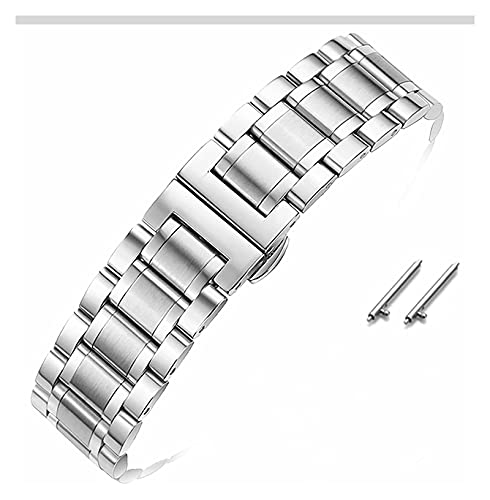 Bracelet de montre en métal acier inoxydable 20mm 22mm maille interchangeable universelle