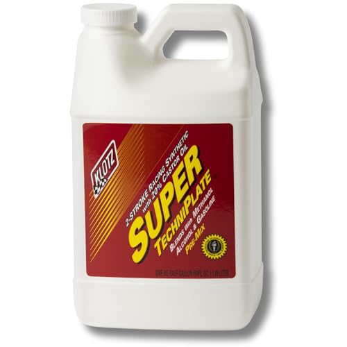 Klotz Super TechniPlate Synthetic Pre-Mix Oil for 2-Stroke Engines – 1/2 Gallon KL-109