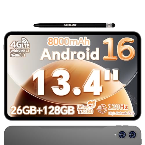 Amazon.co.jp: タブレット Android 16 搭載 TECLAST T65 大型