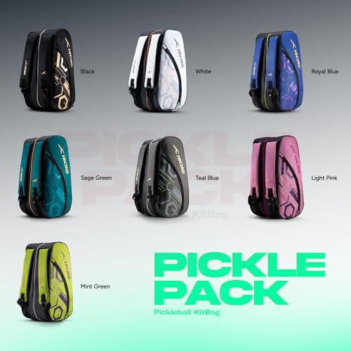 Image of HUNDRED Pickle Pack Pickleball Kit Bag | Spacious Paddle Sports Kit Bag with Large Compartment for Paddles, Shoes & Gear - Ideal for Sports, Gym & Travel | Unisex Design