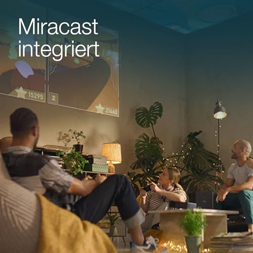 Epson EF-11 Mini-Laserprojektor, 1.000 Lumen, bis zu 150-Zoll-Projektionsfl&auml;che