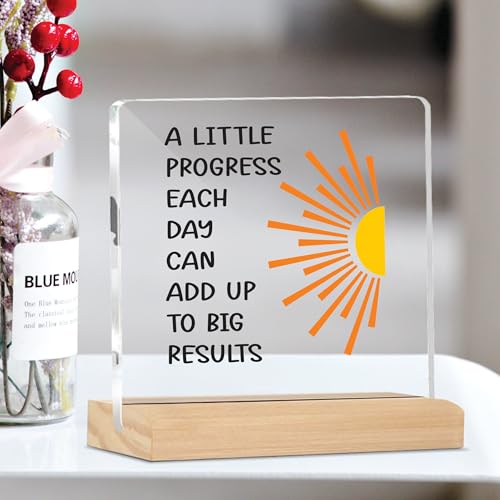 Image of Giftplease Mentor Plaque with Wooden Stand Personalized Gift for Mentor, Coach, Teacher, Appreciation Keepsake, Clear Desk Decor, Inspirational Thank You Gift, Office Table Display MP 76