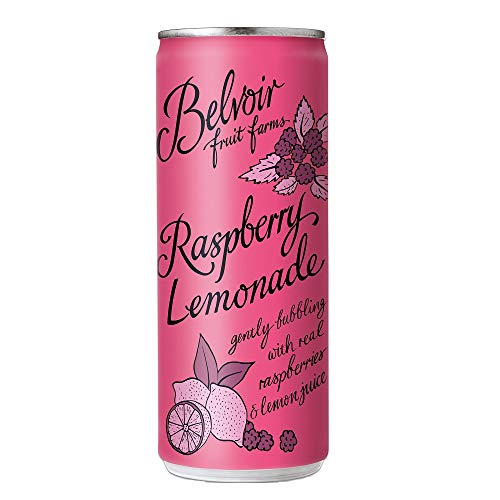 Belvoir Raspberry Lemonade Presse in Cans 250ml (Pack of 3)