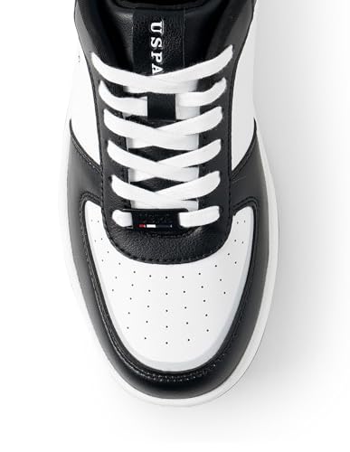 Image of U.S. Polo ASSN. Rein 2.0 Black Sneakers Shoes with Premium Upper