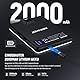NEEWER Basic Clip On Selfie Licht kompatibel mit iPhone, 2000mAh wiederaufladbares LED Videolicht mit Handy Clamp für Computer Webcam, Laptop, Zoom Videokonferenzen, Make up Fotografie, NL-60AI