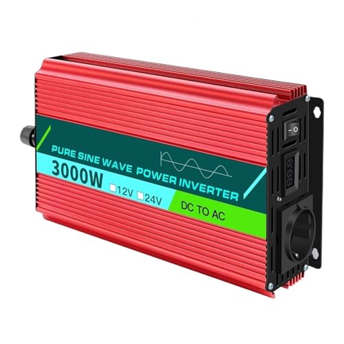 Convertisseur sinusoïdal pur 3000W 24V - Onduleur CC vers CA portable