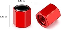 Vista 3 de Tapones de vástago de válvula de neumático de automóvil, accesorios para válvulas de neumáticos, cubiertas universales para automóvil, camiones