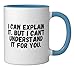 Nerd Computer Scientist Saying Geek System Adminstrator Gift Ceramic Mug, Blue/White