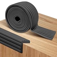 RANJIM Randbescherming voor baby's, zelfklevend, hoekbescherming voor baby's, 2 m, randbescherming voor baby's, tafelrandbescherming voor tafelkasten, plakbanden, laden, glazen tafel