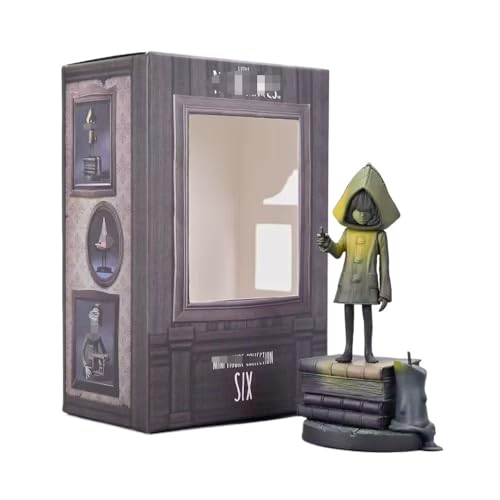 ZENGON Little Nomes & Six Figure - 10cm Tall Mini Action Statue, Anime Game Collectible Model Gift