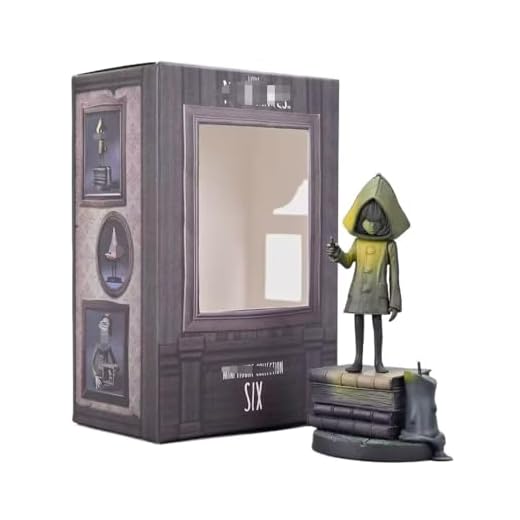 ZENGON Little Nomes & Six Figur – 10 cm hohe Mini-Action-Statue, Anime-Spiel, Sammlerstück, Geschenk