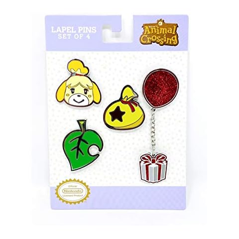 Controller Gear Animal Crossing Lapel Pin Set (Icons) Cover