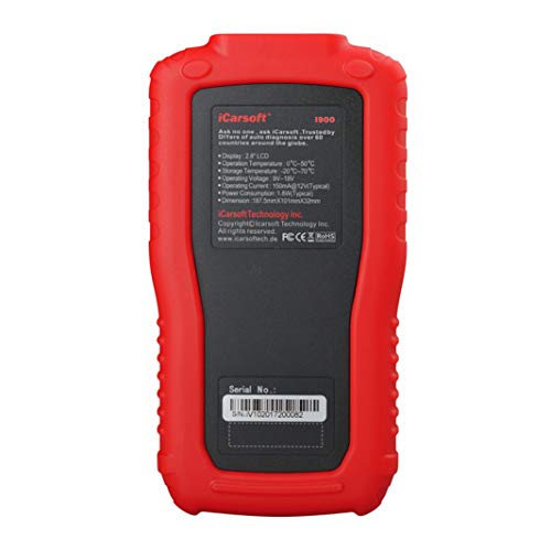 iCarsoft i900 GM herramienta para revisar tu coche antes de viajar 3