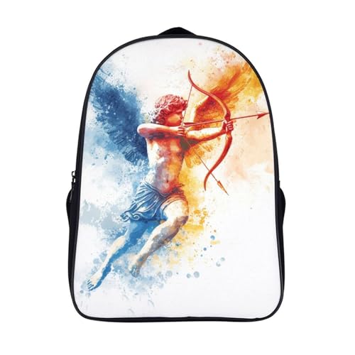Sac à dos d'école fille Angel grand format pour enfant et adolescente décontracté