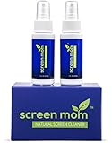 Screen Mom Screen Cleaner Kit for Laptop, iPad, Eyeglass, LED, LCD, TV - Includes 2-2oz Spray...