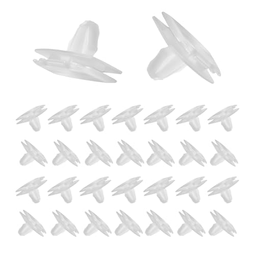 30PCS Fender Flare Clips Rocker Panel Retainer Clips Replacement 68526185AA 68395634AA 68399872AA Automotive Fasteners Panel Trim Retainer Car Body Clips Push Type Retainer Clip Kit