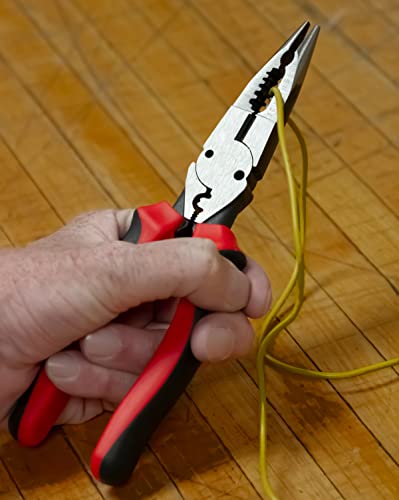 Image of Triplett TT-290 6-in-1 Multifunctional Pliers - Cut, Strip, and Crimp