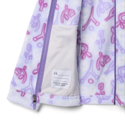 Image of Columbia Youth Girls Benton Springs II Printed Fleece Jacket