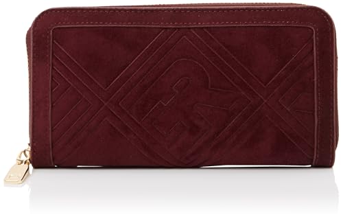 Billetera Ermanno Firenze Valentina compagnon de voyage idéal couleur wine