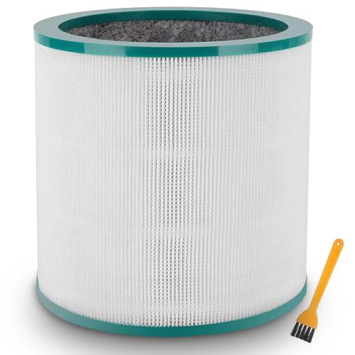 Aoonar HEPA-filter vervanging voor Dyson Pure Cool Link TP00, TP01, TP02, TP03, AM11, BP01 luchtreiniger – Compatibel met 360° glas-HEPA filter 968126-03 – H13 filtratie, 99,97% efficiëntie