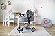 KNORRTOYS.COM 90932 Puppenwagen Boonk-Stone Brown, 59 x 42 x 80 cm