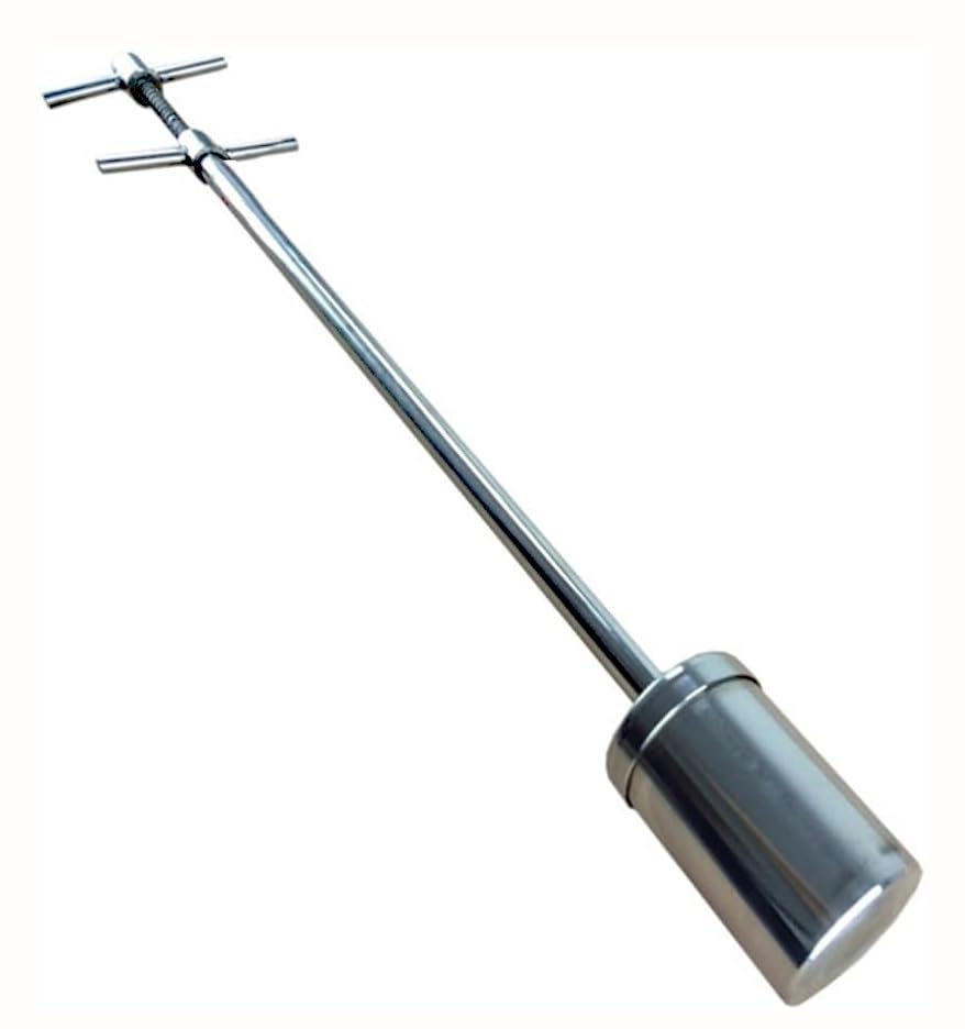 Échantillonneur de liquide visqueux en inox 304 | Canne de prélèvement 1,5m 100ml