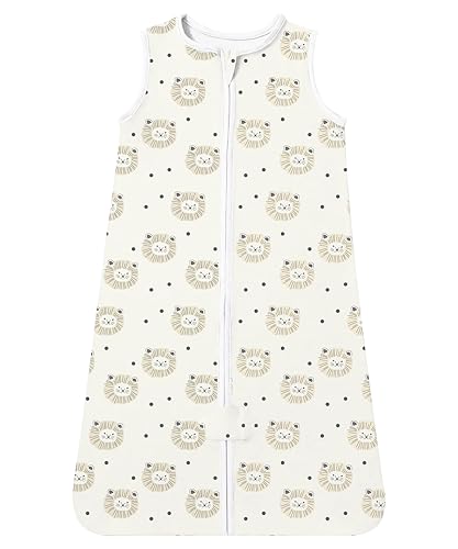Image of TotAha Toddler Sleep Sack 2T-3T-4T, 0.5 TOG Summer Light Sleeping Sacks, Soft Wearable Blanket Baby Sleep Bag with 2-way Zipper, X-Large