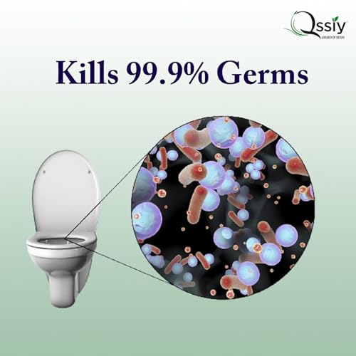 Image of QSSIY Toilet Cleaner Liquid 5L Fresh Scent - Antibacterial Gel for Indian Toilets, Stain & Limescale Remover (5000 ml (Pack of 1))