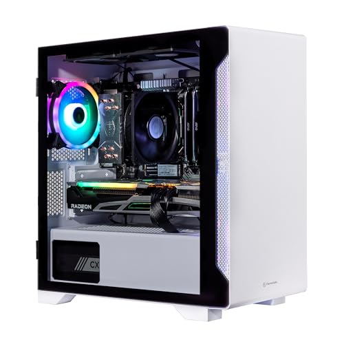 Image of Velztorm Nix Gaming Desktop PC (AMD Ryzen 5 5600X, Radeon RX 9070 XT, 64GB DDR4, 8TB PCIe SSD, 750W PSU, RJ-45, HDMI, Win 11 Pro)