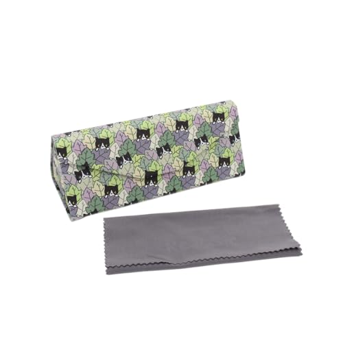 Image of Real Sic Glasses Case for Men and Women - Magnetic Folding Hard Shell Sunglass Holder - Inspired by Adorable Animals