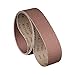 VSM Abrasives Aluminum Oxide Belt, 3/4 Inch x 18 Inches Long, 150 Grit, Fine Grade, Tear Resistant Flexible Cloth Backing, Pack of 20