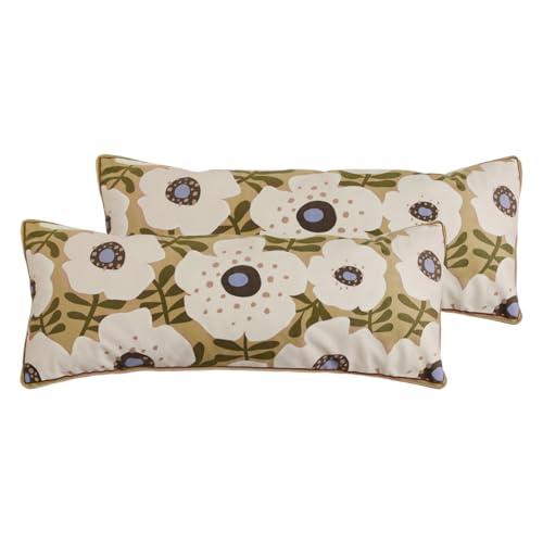bilin gaier Designer Velvet Throw Pillow Covers,28"x12" Set of 2-Hidaka