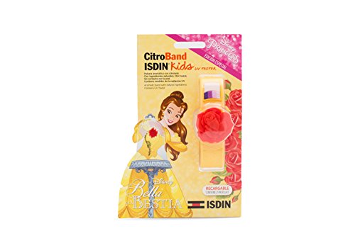 Isdin CitroBand Kids Pulsera Antimosquitos de la Bella y la Bestia | Evita la Picadura de Mosquitos Desprendiendo un Agradable Aroma 1ud