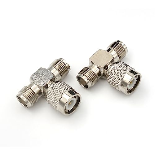 Adaptateur TNC male femelle répartiteur coaxial 3 voies pour satellite et WiFi