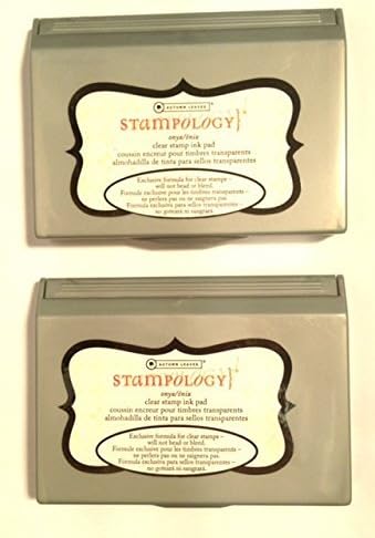 Autumn Leaves Stampology Clear Stamp Ink Pad 2 Pack