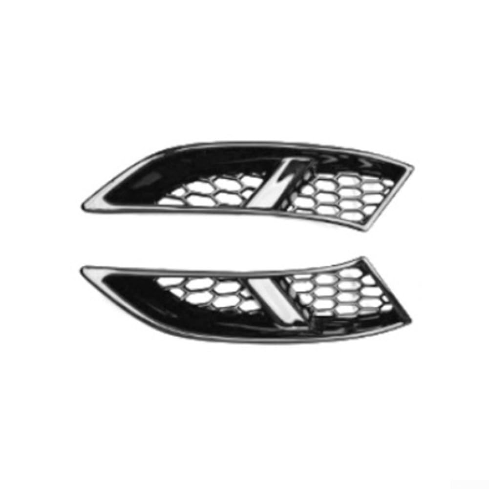 Front Bumper Fog Light Inlet Cover for Toyota Land Cruiser 250 J250 and For Prado LC250 2024 2025 ABS Protective Trim (Glossy Black)