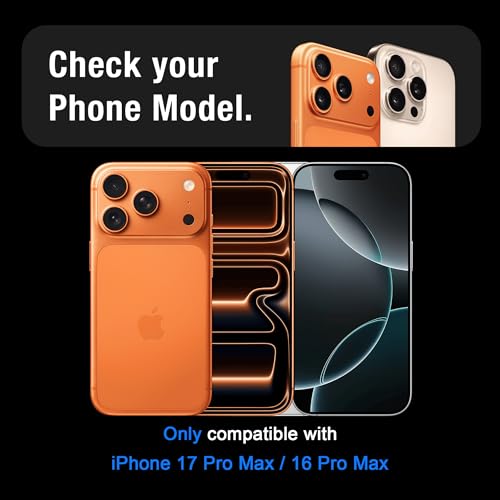 Image of DABEN (2 Pack) AlignX Tempered Glass Screen Protector Guard For iPhone 17 Pro Max / 16 Pro Max