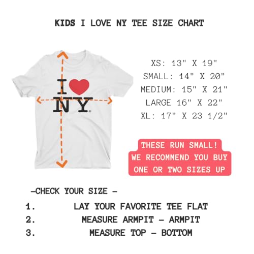 I Love NY Kids T-Shirt Officially Licensed Unisex Tees (Youth, Green)2