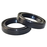 AHL Motorrad 37 x 49 x 8 mm Gabelsimmerringe/Gabeldichtringe/Dichtungssatz 1 Paar kompatibel mit Suzuki GS500 1989-2002