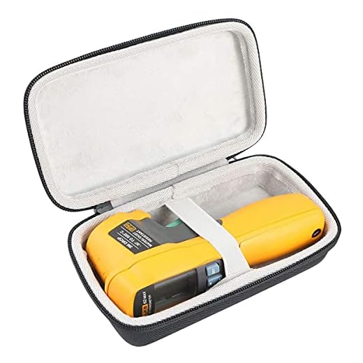 Khanka Duro Viaje Estuche Bolso Funda para Termómetro por Infrarrojos FLUKE 62 MAX