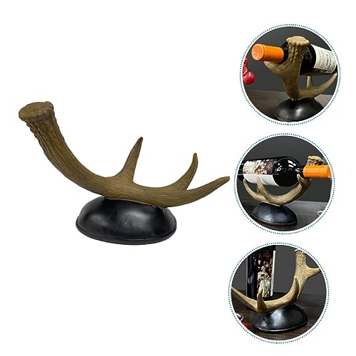 Soporte para botellas de vino de resina miniatura 7