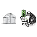 Palram Canopia Greenhouse Kit with Bio Green PAL 2.0 Heater and Accessories