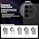 NEEWER 67mm 1/4 schwarzer Diffusionsfilter&Kaltschuh Handyclip für Handy, inklusive Tragetasche und Objektiv Reinigungstuch, kompatibel mit Galaxy S24 Serie, iPhone 16 15 Pro Max 14 Pro Max 13 Pro Max